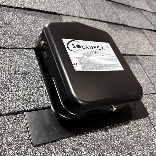 0599B SolaDeck Roof Mounted PV Junction Box